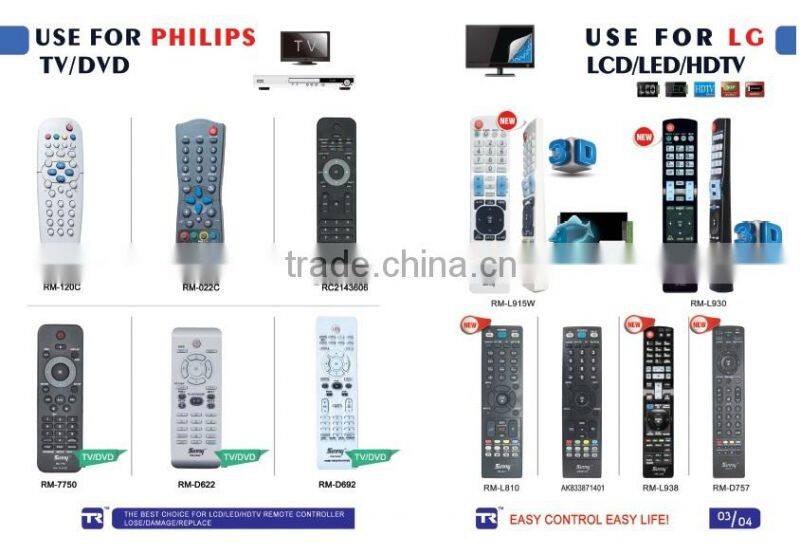 2014 NEW RM-D1078 3D lcd tv universal remote control for SAMSUNG