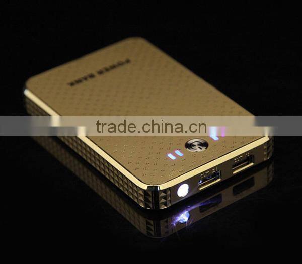 8000mAh Ultra-Compact High Capacity Portable Charger Backup External Battery Pack Lithium Ion Battery Power Bank