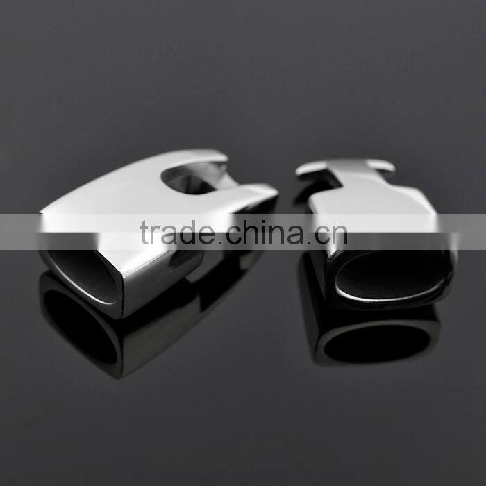 SW-CL053 Dongguan Swater factory price wholesale Clasp Bracelet hook type Magnetic Clasp Converter Stainless Steel Clasp