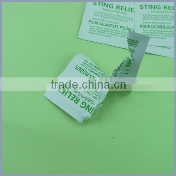 Sting Relief Medicated Pad