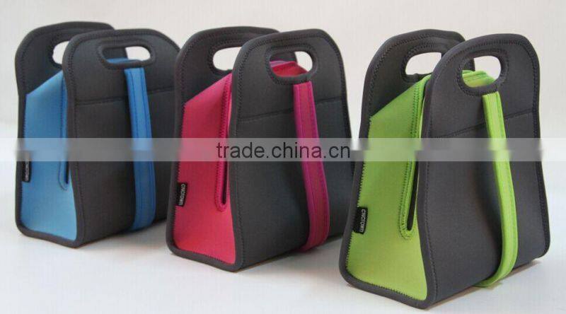 plastic lunch box with travel cup / cooler bag set