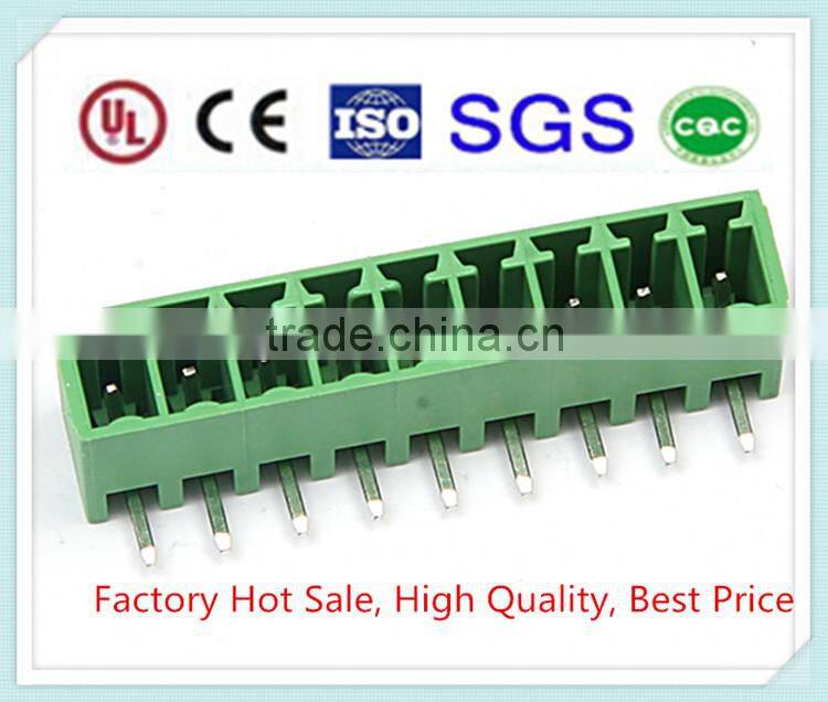 High Quality 5.08 Male Terminal Block with UL, CE, ISO, SGS,CQC Approved