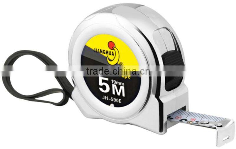 New Design Steel Measuring Tape With Elastic Painting Case Hot Sold in India Market