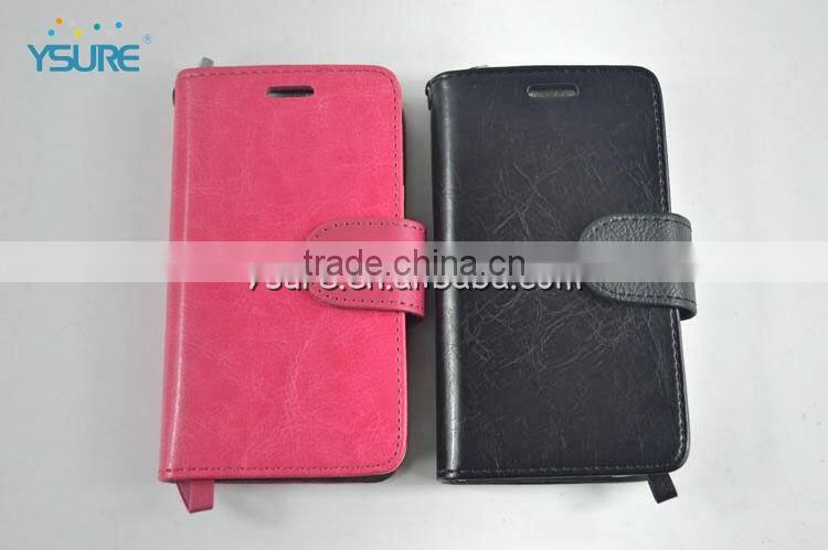 custom Logo wallet cell phone case for LG G3