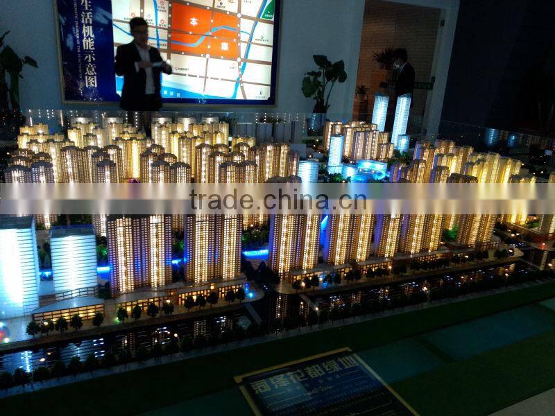 Apartments house miniature architectural model 1/150 for Real Estate