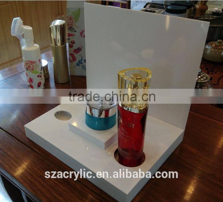 Custom Acrylic makeup display stand