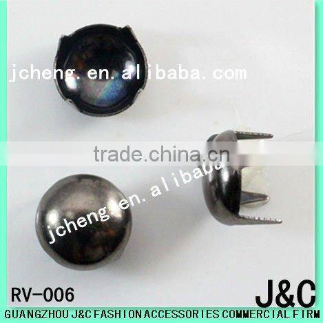 round acrylic stone stud