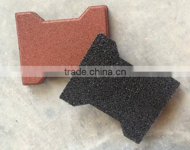 Qingdao 7king high density sound absorption eva puzzle rubber running track paver mat