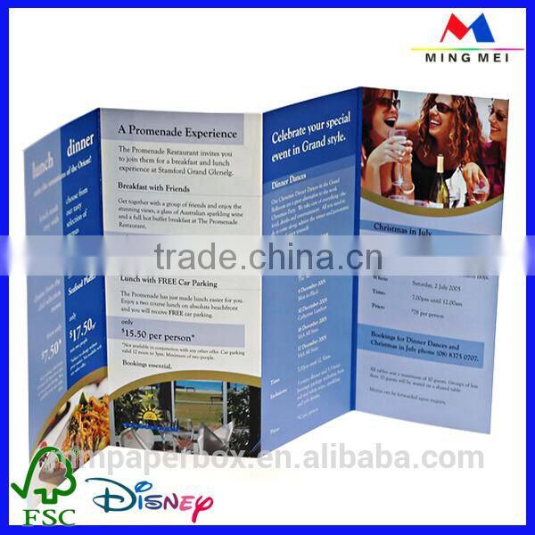 128gms/157 gms art paper A6/A5 printed flyers, custom flyers printing