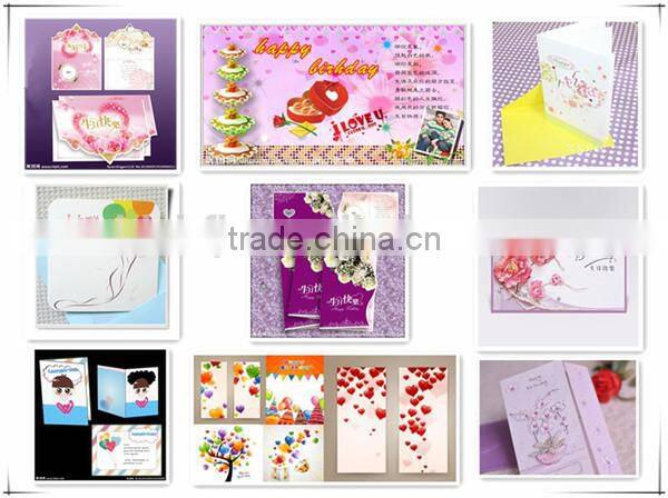 XHFJ OEM christmas greeting birthday card with your logos