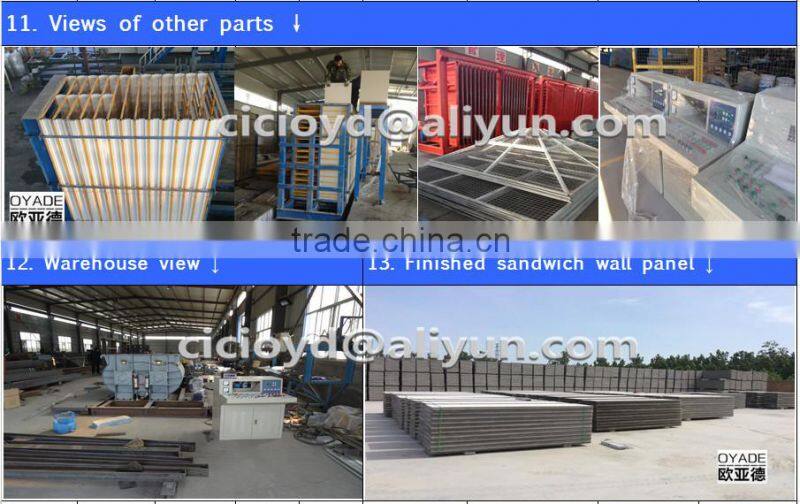 light thermal insulation eps cement solid foam board machinery 100000 sqm/year
