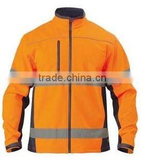 Hi Vis Soft Sheel Jacket with 3M Reflective Tape