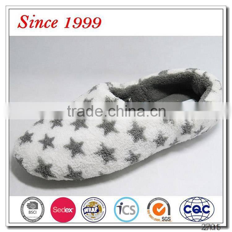 funky star print ballet ladies flat slippers from China