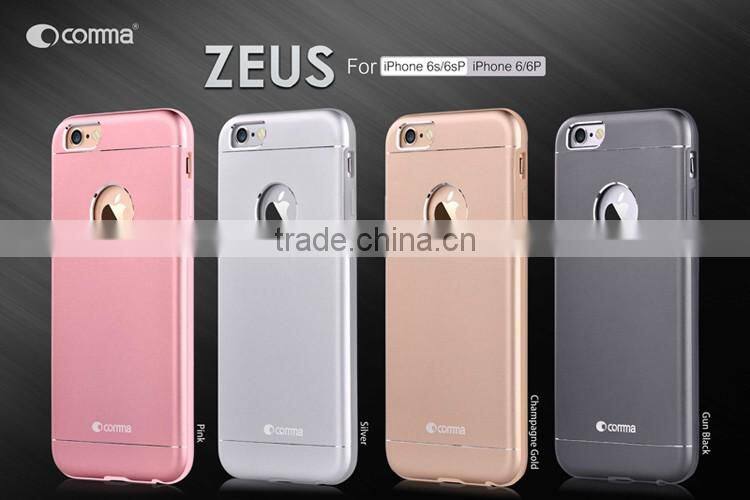 Top Selling Aircraft Aluminum+PC+TPU Cases Cover For Iphone 6 6S 6 Plus
