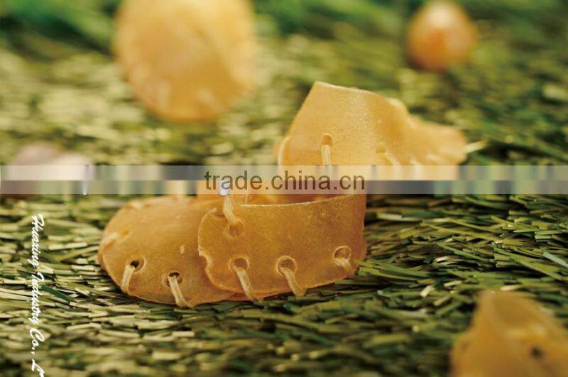 dog chew: rawhide shoes