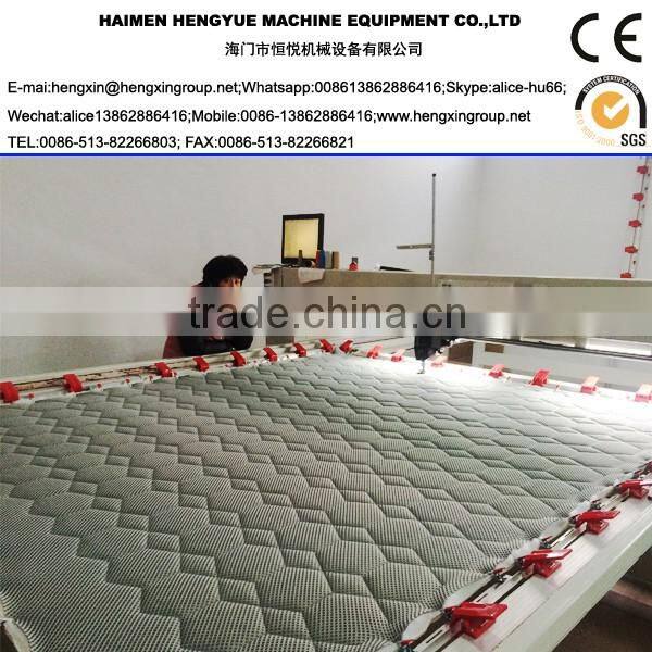 Computerized single-needle quilting machine