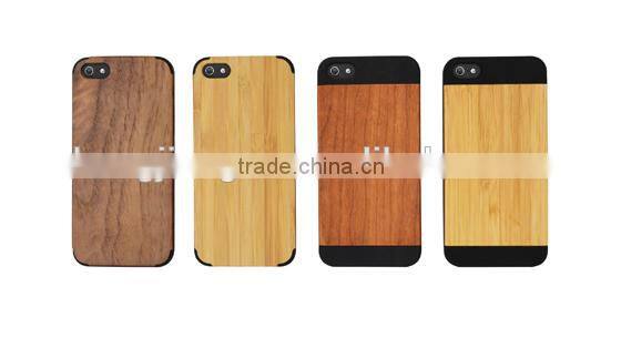 MOBILE PHONE CASE CUSTOMIZED in natural solid wood finish