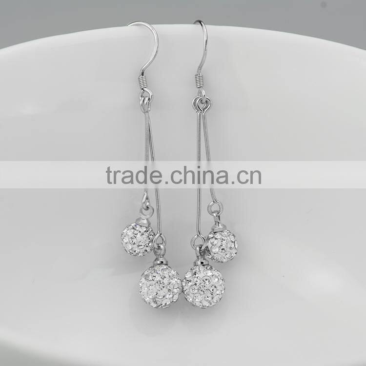 2015 new trend !10k gold hoop earrings !Shambhala earrings !