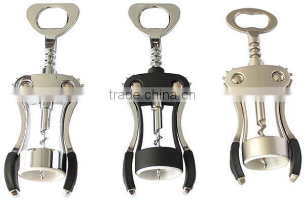 Easy To Operate Zinc Alloy Wine Opener Corkscrew ,Corkscrew Wine Opener ,Wine Bottle Opener