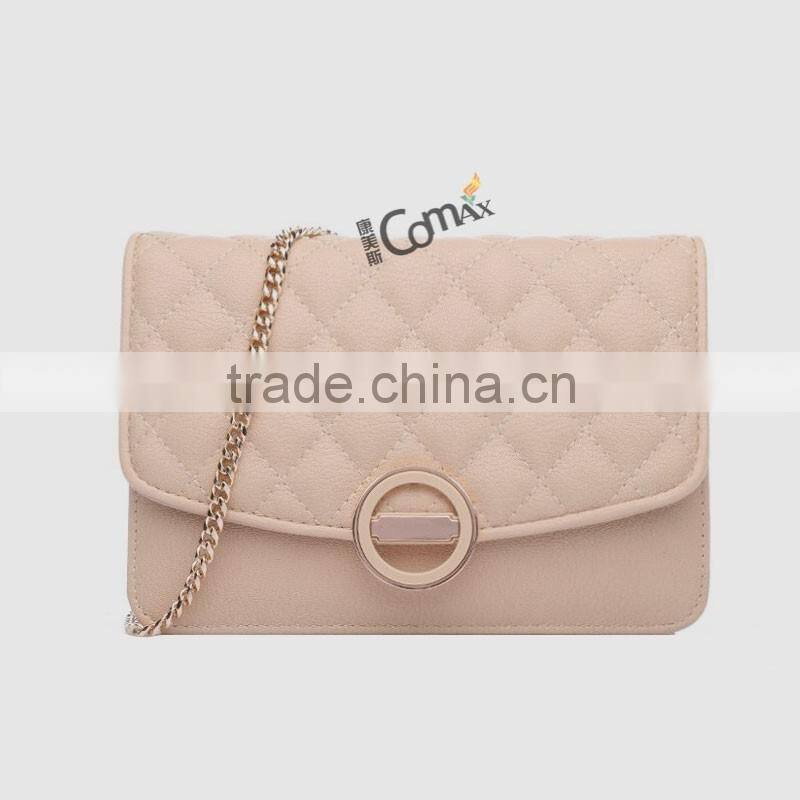 European feature metal 18K shining gold chain for handbag