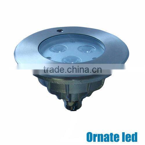 Tempered Glass IP68 All Stainless Steel Thicker LED Underwater Lamp