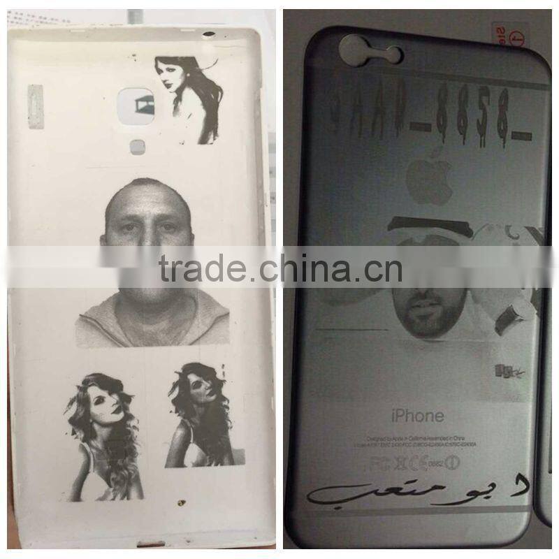 phone case with stand by fiber laser marking machine