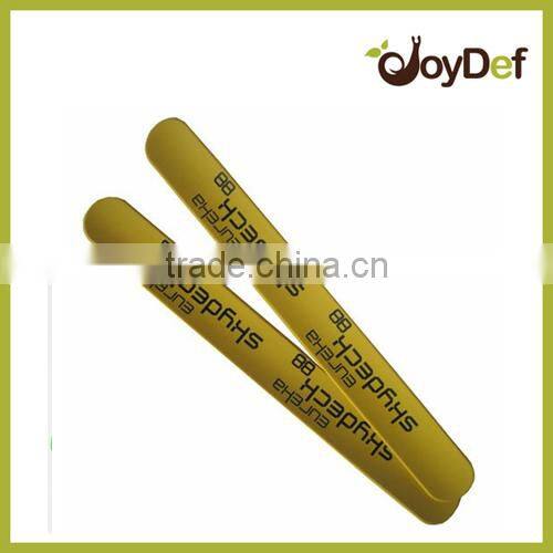 Fashion Silicone Reflective Slap Wrap customized logo silicone snap bracelet