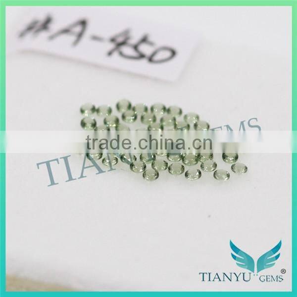 Wholesale Loose Colored Gemstones #A450 Round Brilliant Cut Nano Sital Gems Stone for Jewellery Price
