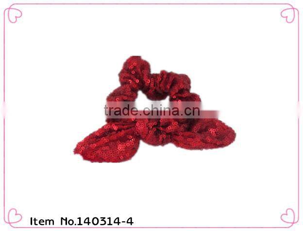 Glitter elastic hair bands made in China