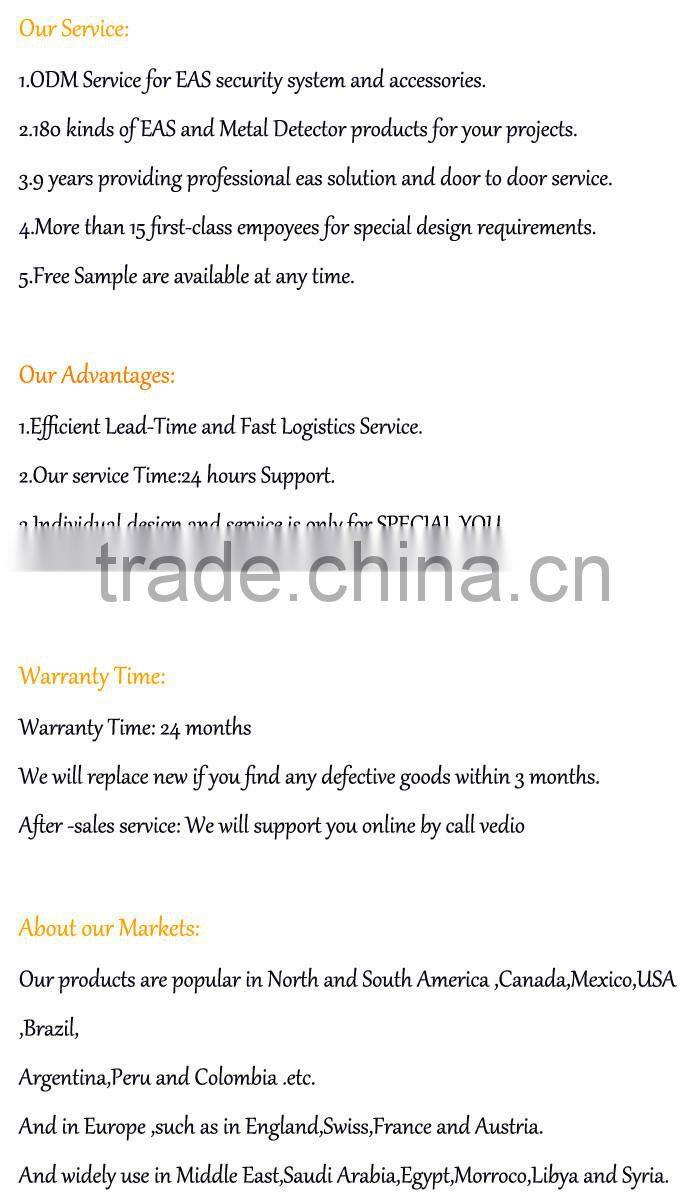 hot new product for 2016 eas security alarming anti-theft tag for shoes store