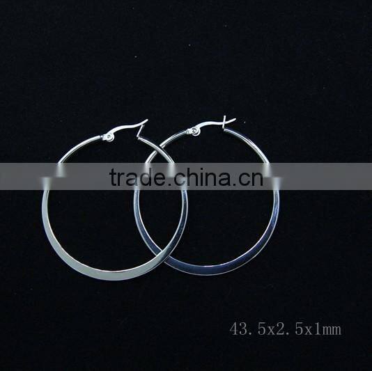 Gold Handmade Big Ring Earrings E3-10001-3300