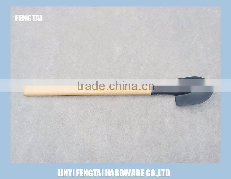 S518 Round Long Wooden Handle Construction Shovel