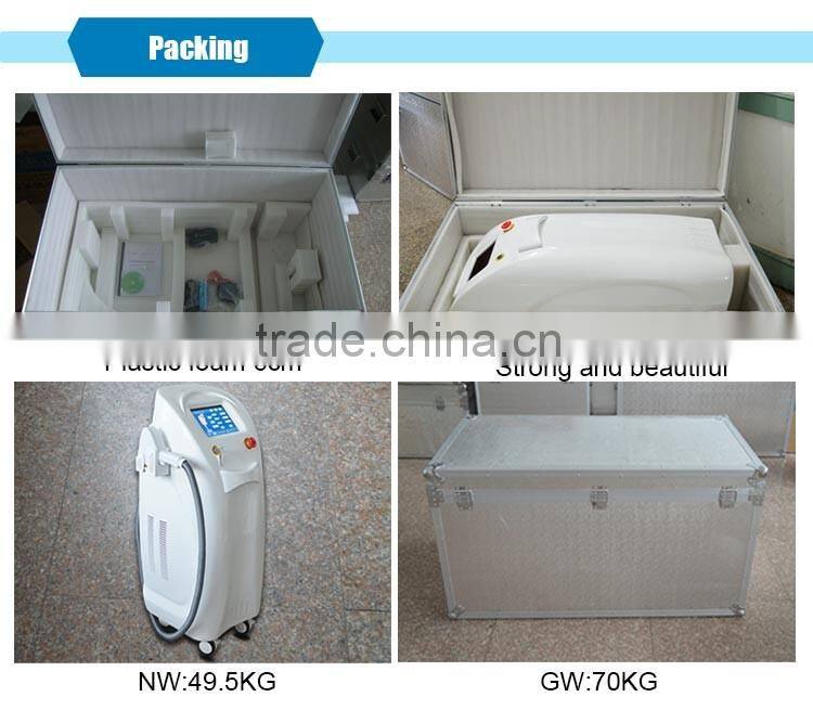 Diode laser hair removal 808nm 2000w for max power and more effective and less treat session