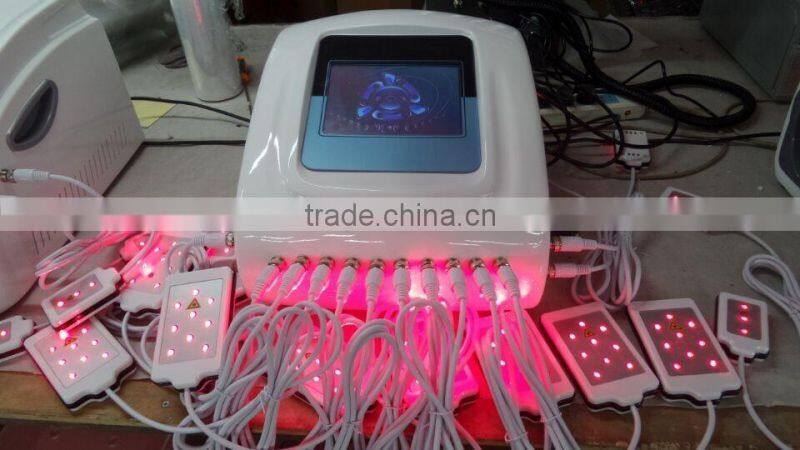 Lipolaser slimming machine/Lipolaser Weight Loss Machine 14 pads Lipo Laser Weight loss system
