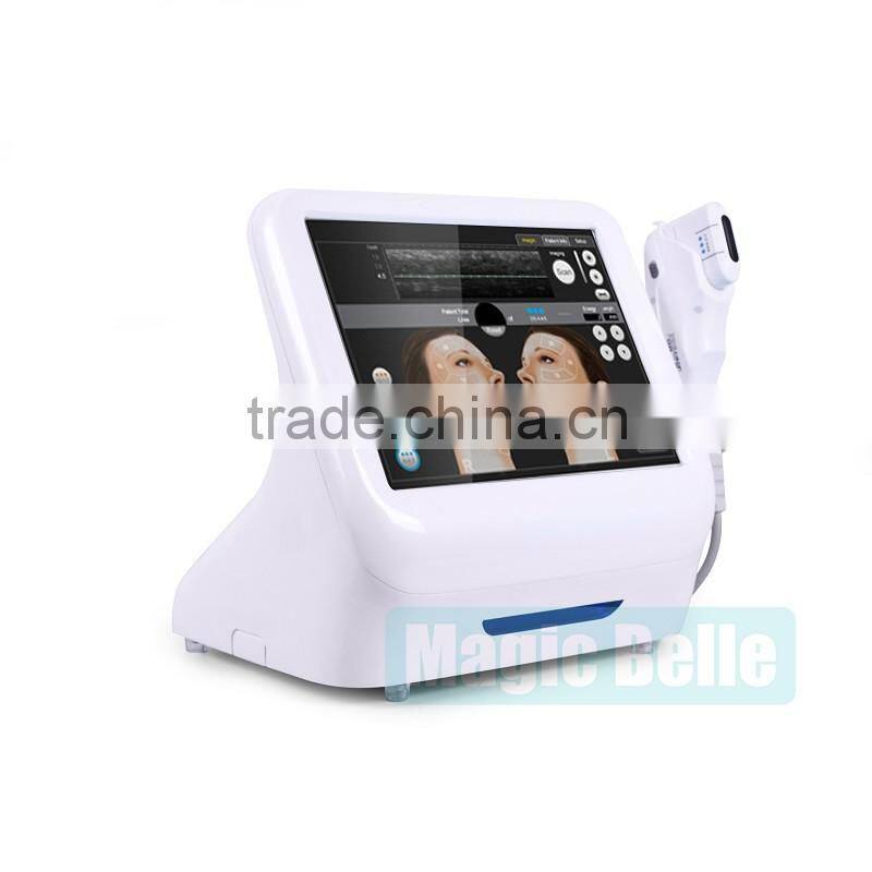 Hifu ultrasound face wrinkle removal beauty machine hifu slimming machine