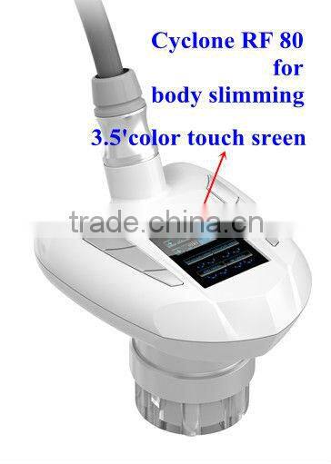 Beauty RF criolipolisis equipment Cyclone Shape