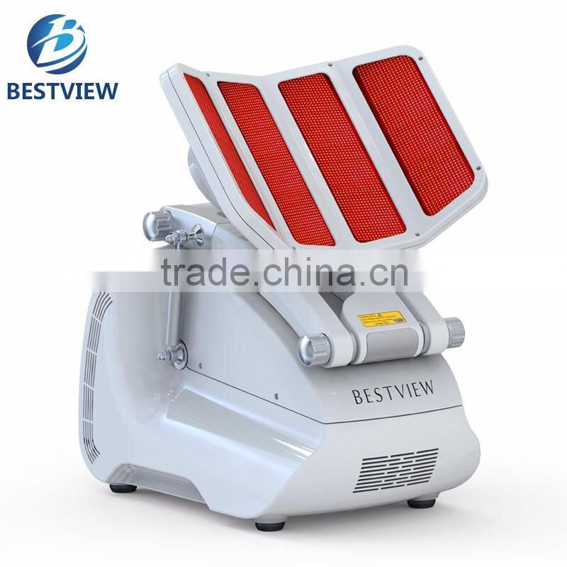 Portable Bestview 7 color led light skin rejuvenation led light therapy
