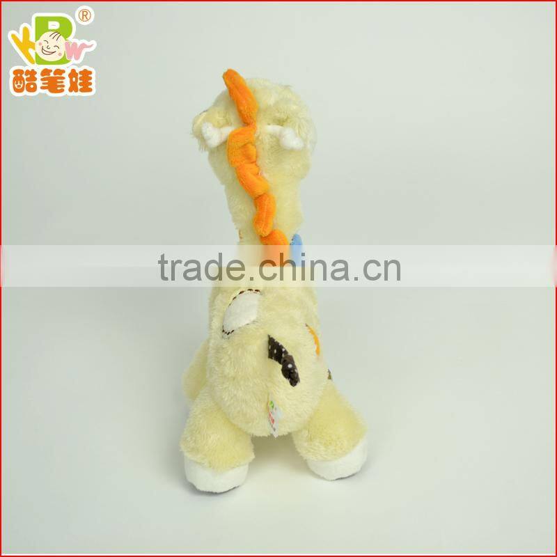 wholesale stuffed Christmas pp cotton music animal toy