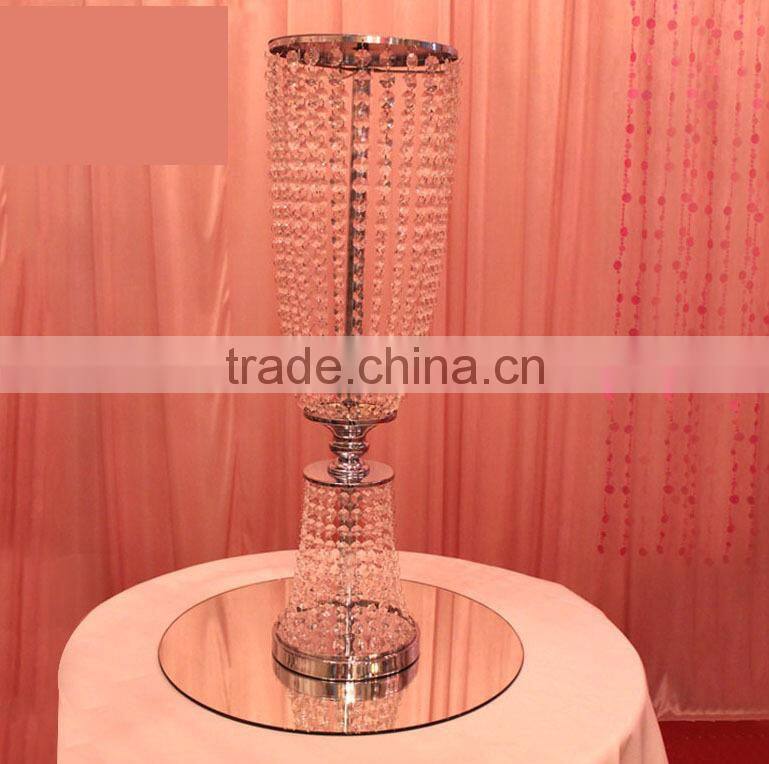 LDJ309 popular selling crystal table decorations centerpieces wedding
