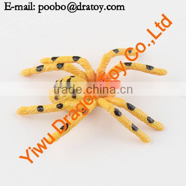 Plastic spider figurine for decoration