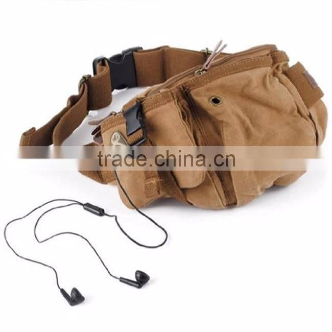 Custom eco friendly wholesale canvas sling bag