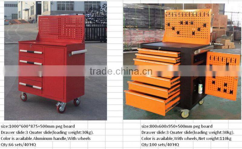 Quality Heavy duty steel storage tool work bench with drawers