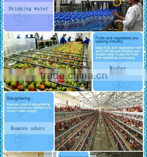 top sell 10-50g water cooling small durable ozone generator for beverage process industry