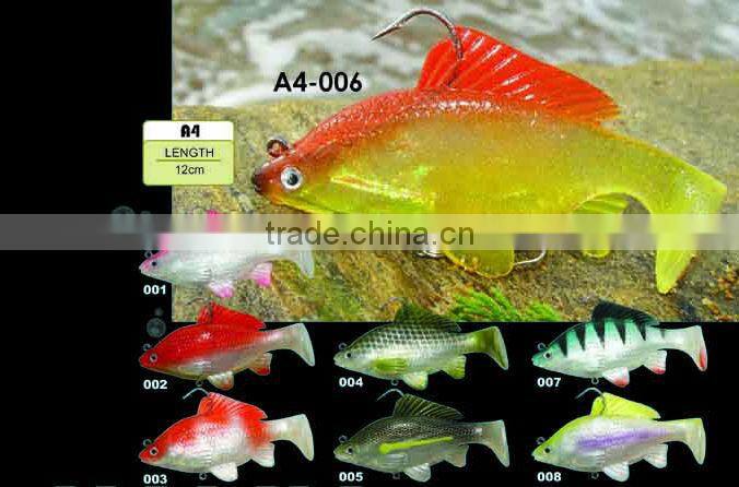 Rigged soft lure ,newest model , popular