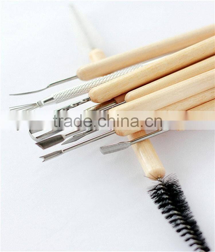 11pcs polymer clay tools set/pottery tool kits/ clay carving tools