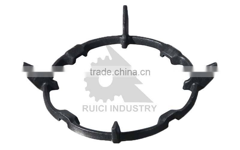 China manufacturer cast iron bbq grill with handle