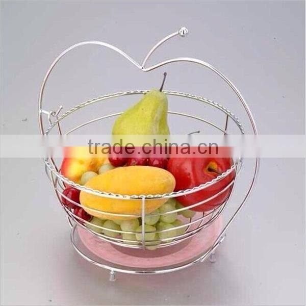 Chrome Fruit Bowl Basket