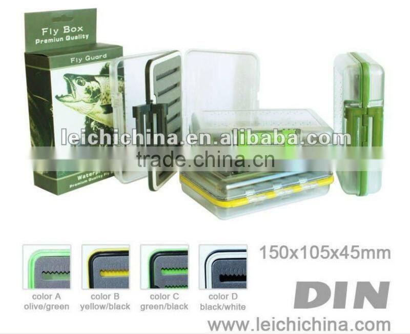 Exclusive wholesale waterproof clear lid fly box