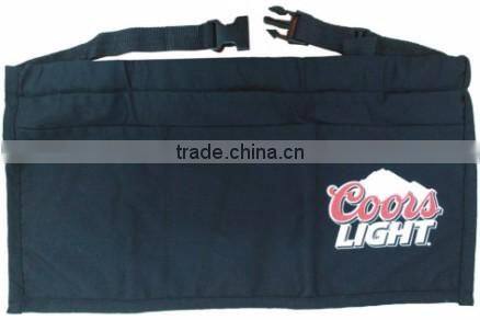 Wholesale black bar man half waist apron