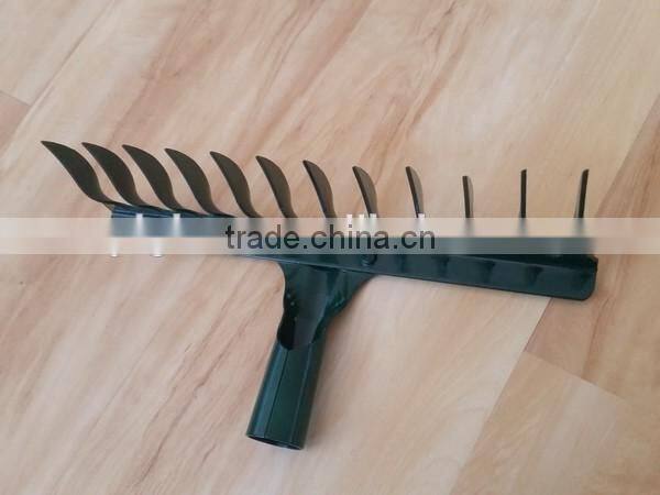 12 tines carton steel garden lawn rake for sale